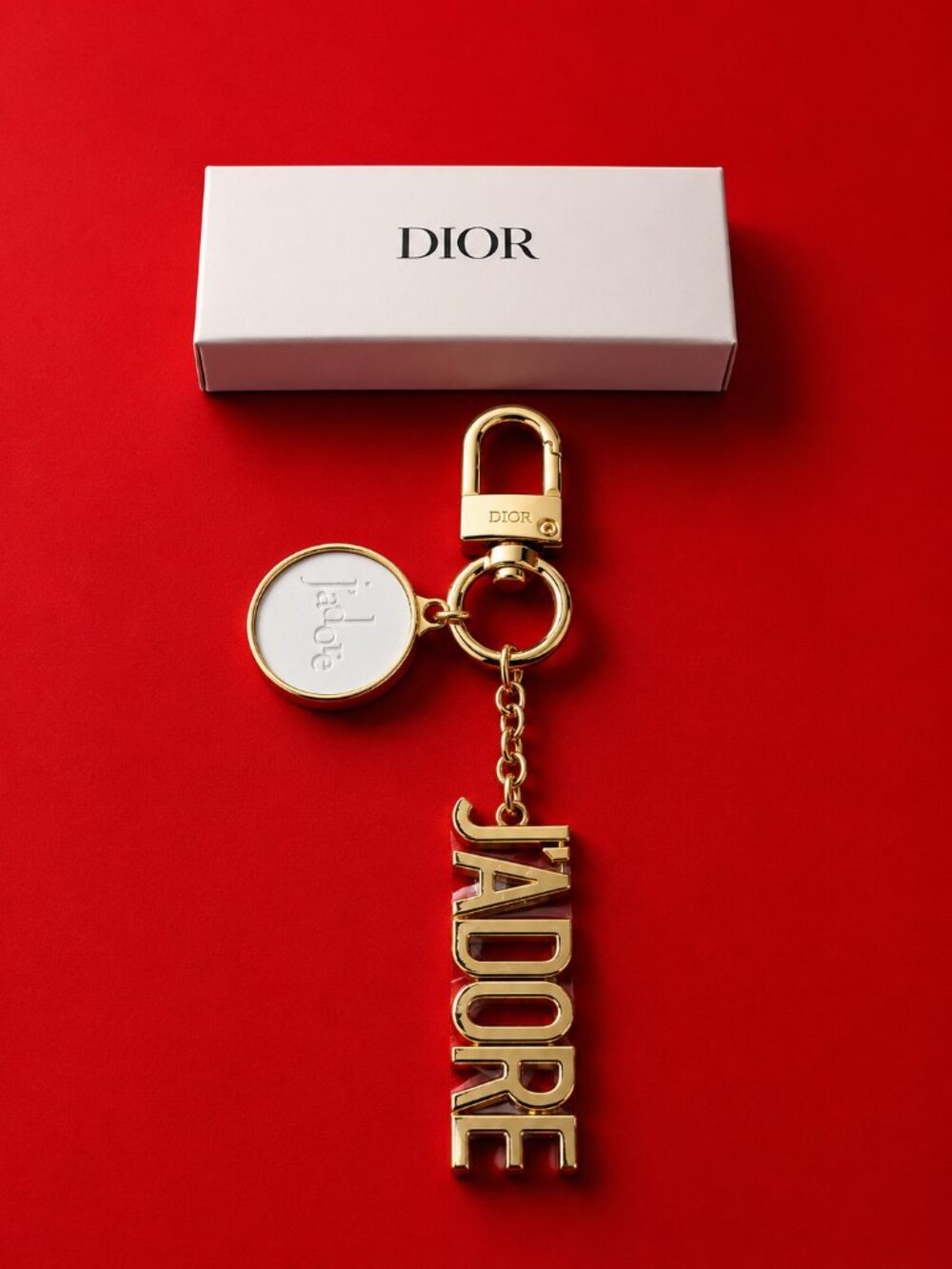 Dior Gold Keychain